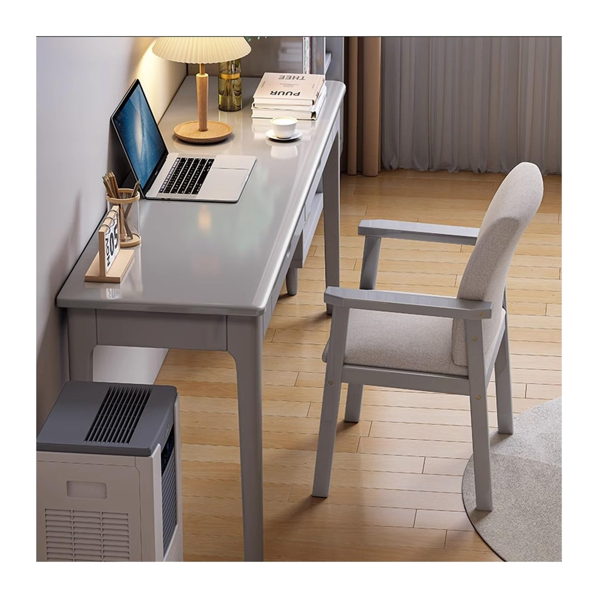 YUXING1205 Desk Wood Narrow Desk PC Table Home Office Desk PC Table Bedroom Study Table Small Household Writing Desk Standing Desk