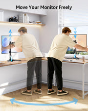 MOUNTUP Monitor Stand for Single, Dual or Triple Screens