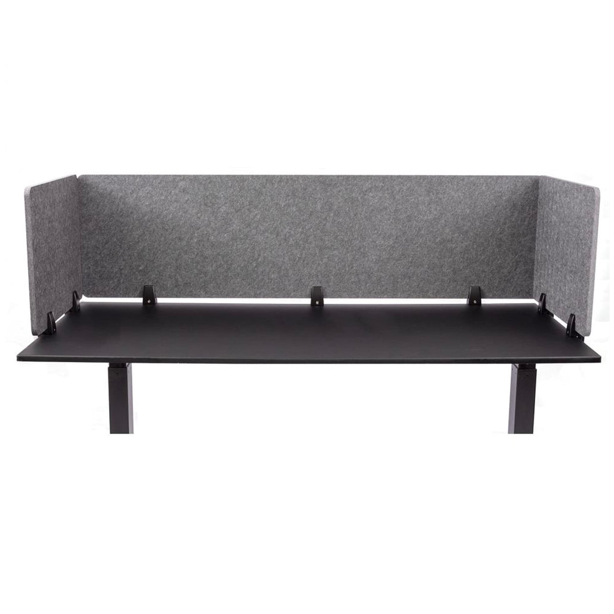 Stand Up Desk Store ReFocus Raw Clamp-On Acoustic Divider