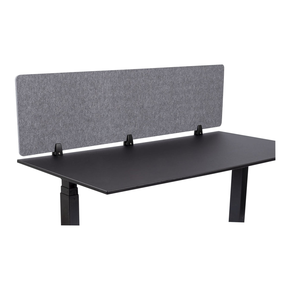 Stand Up Desk Store ReFocus Raw Clamp-On Acoustic Divider