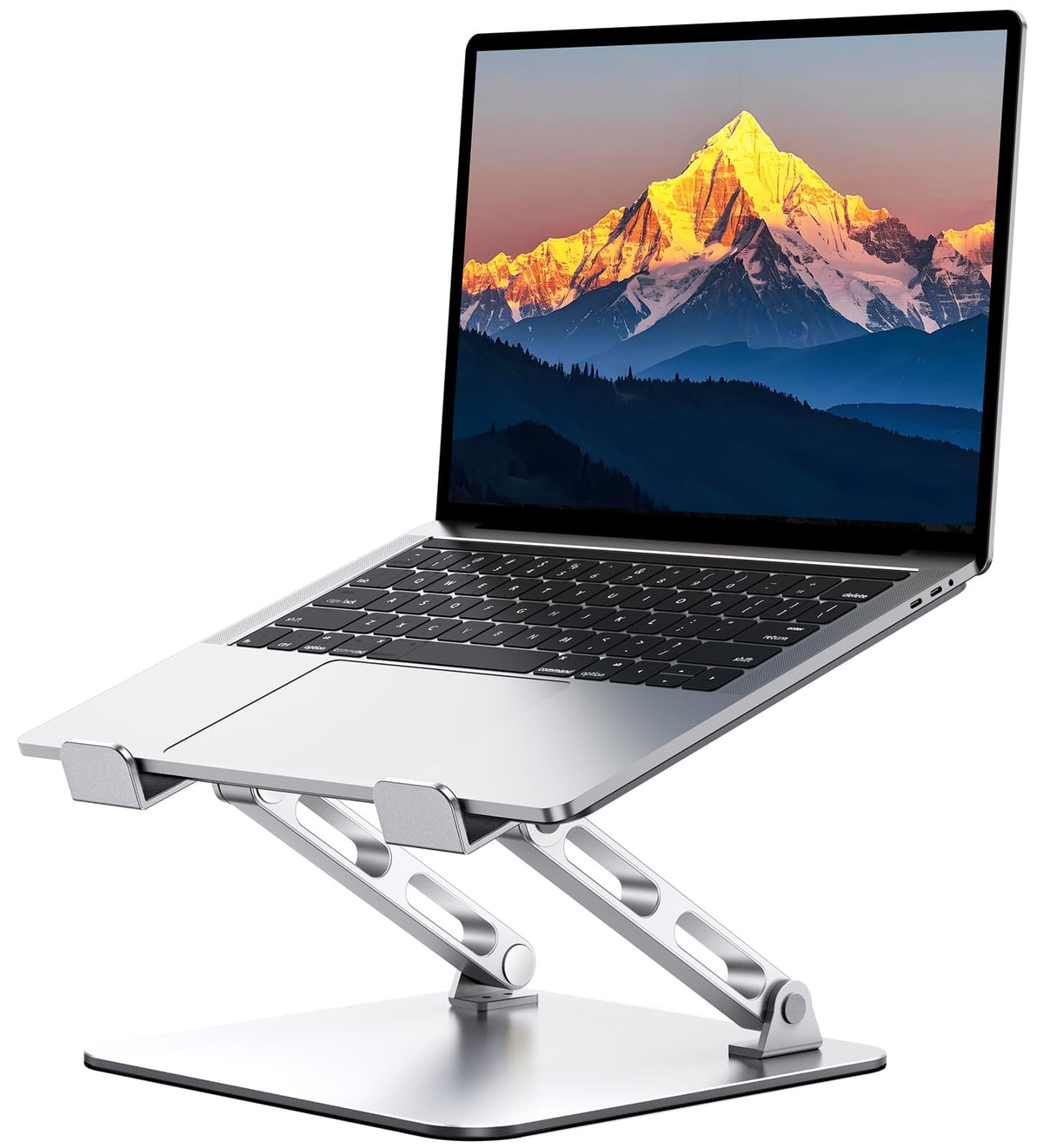 RIWUCT Adjustable Height Ergonomic Laptop Stand for Desk