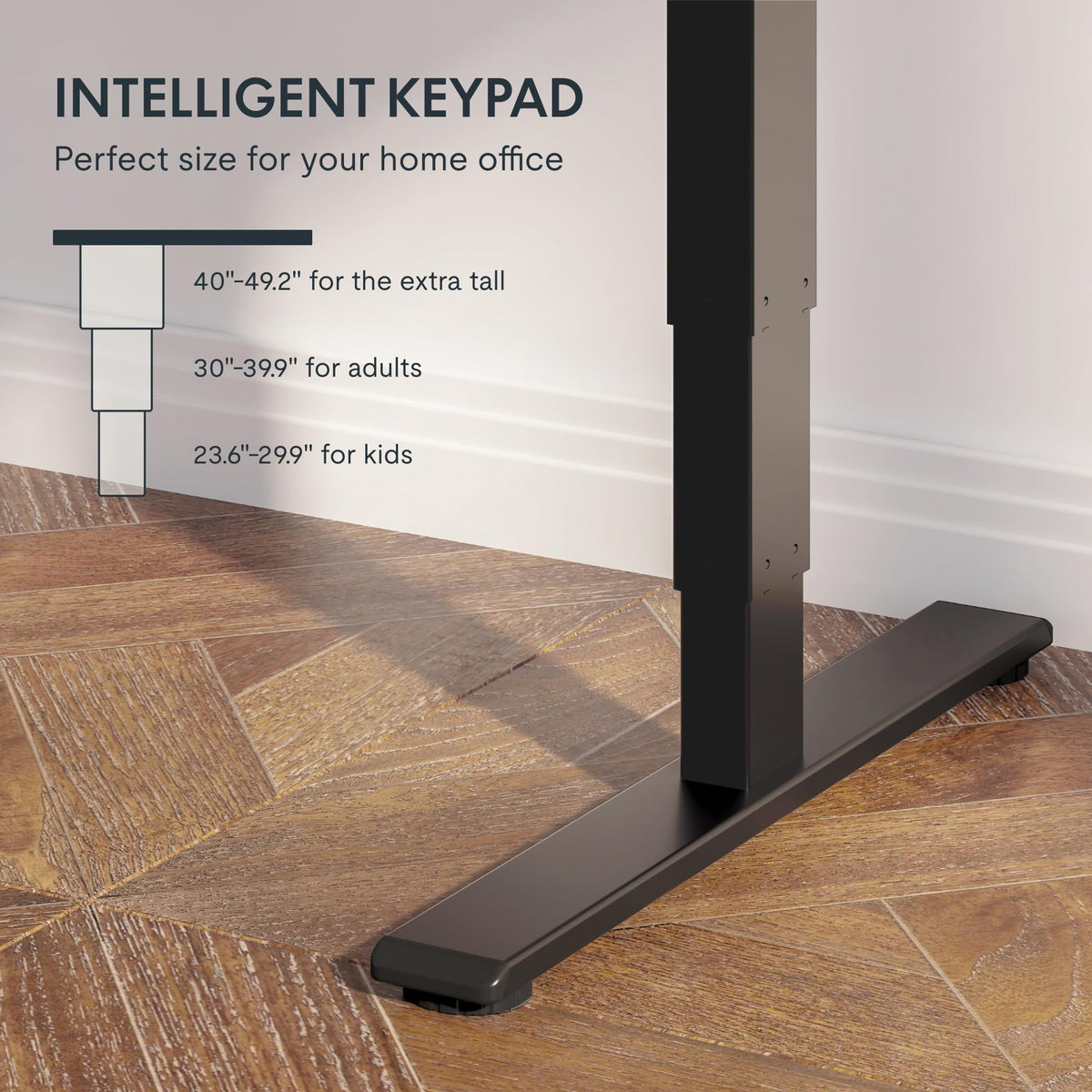 FLEXISPOT E6 3-Stage Dual Motor Electric Standing Desk Sit Stand Up Desk, Holds 220 lbs