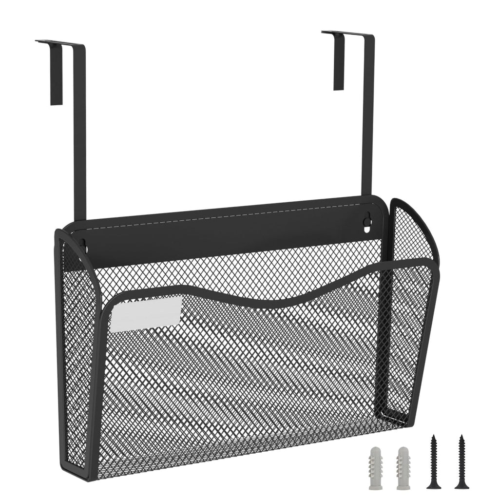 BOHDK Wall-Mounted Mesh File Organizer for Home Office