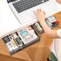 TooCust 2-Pack Slide-Out Under-Desk Drawers, Large & Medium