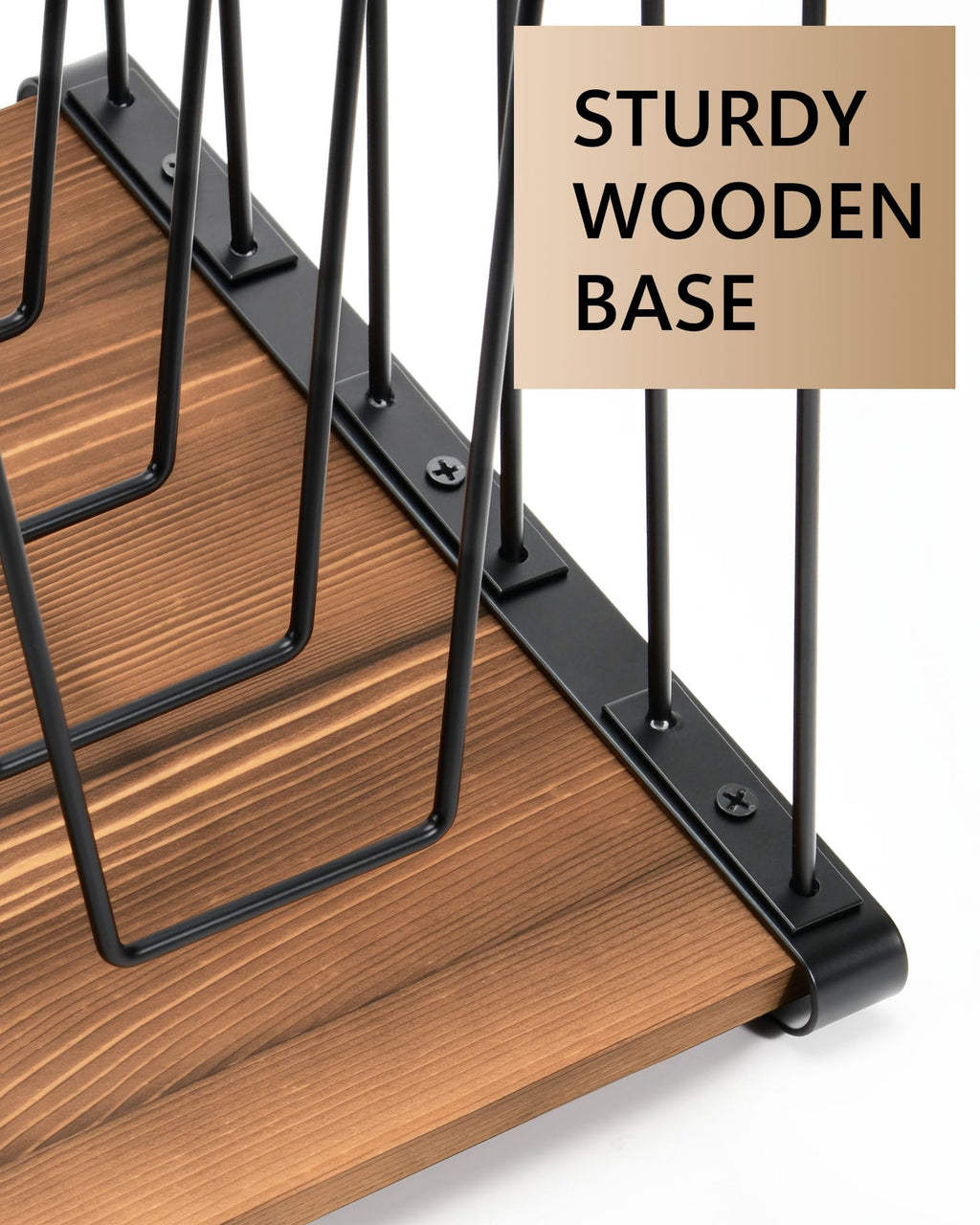 HULISEN Inclined Desktop File Organizer for Office Use