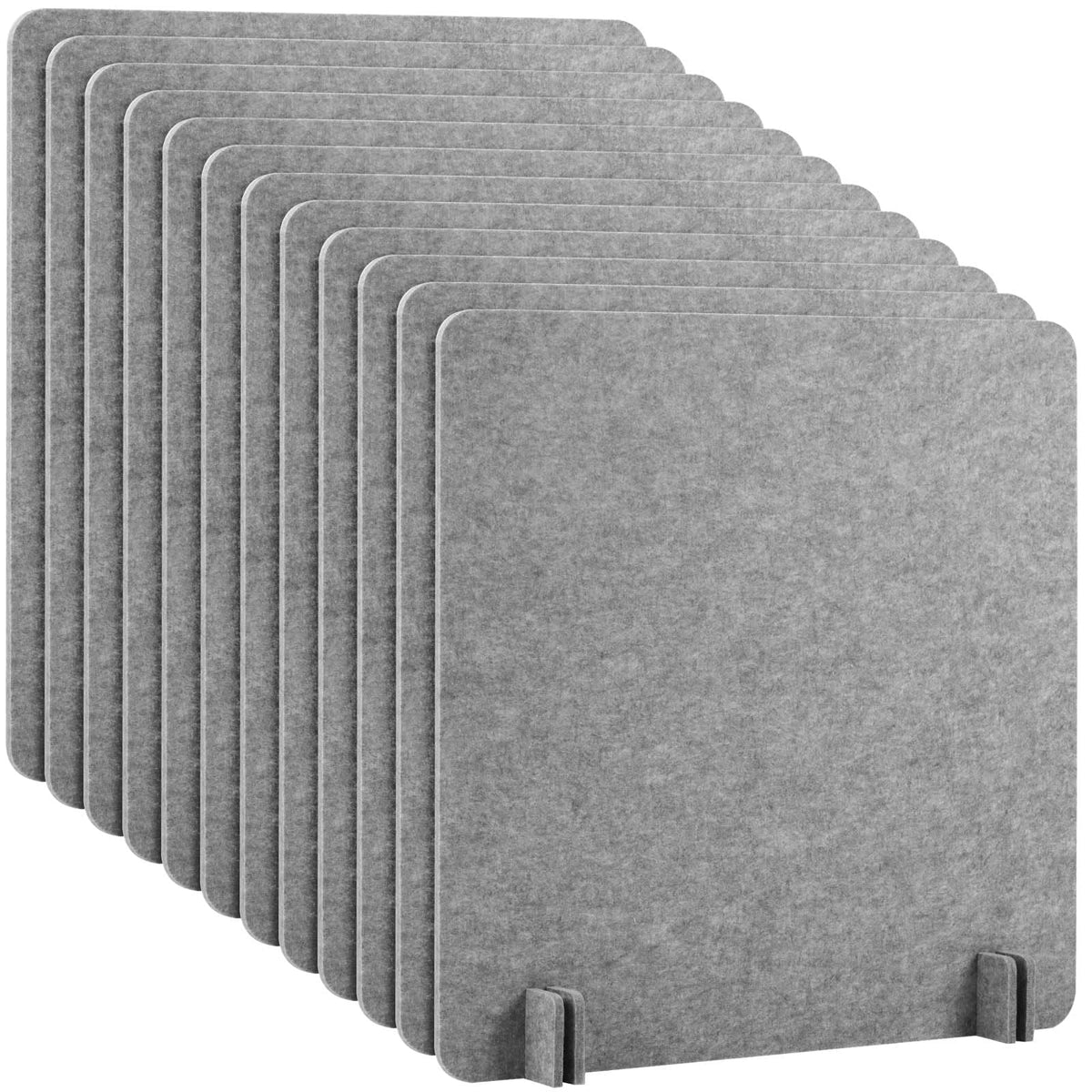 Kisston 12-Pack 24x24-Inch Felt Acoustic Privacy Panels