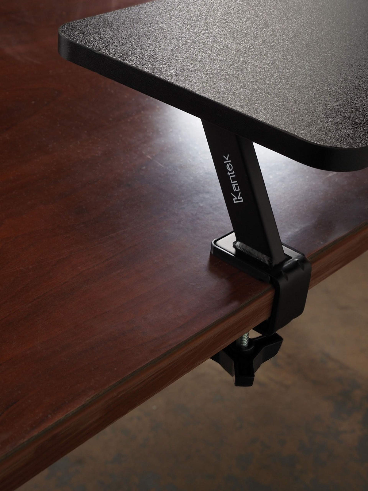 Kantek MS370 Tempered Glass Monitor Riser, 40 lb Capacity