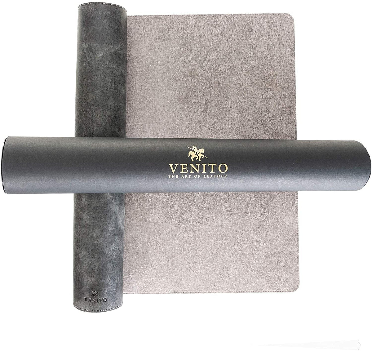 Venito Premium Leather Desk Mat, 36 x 19 Inches