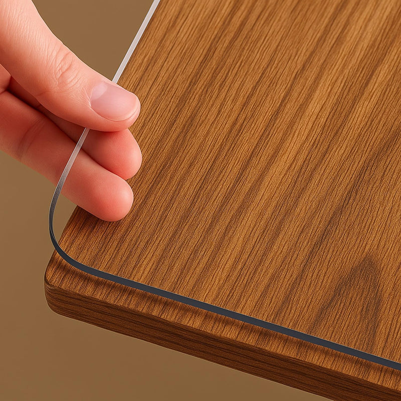 NECAUX Multi-Size Waterproof PVC Desk Protector Mat