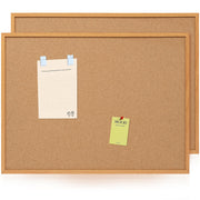 Framed Cork Bulletin Board for Home, School & Office