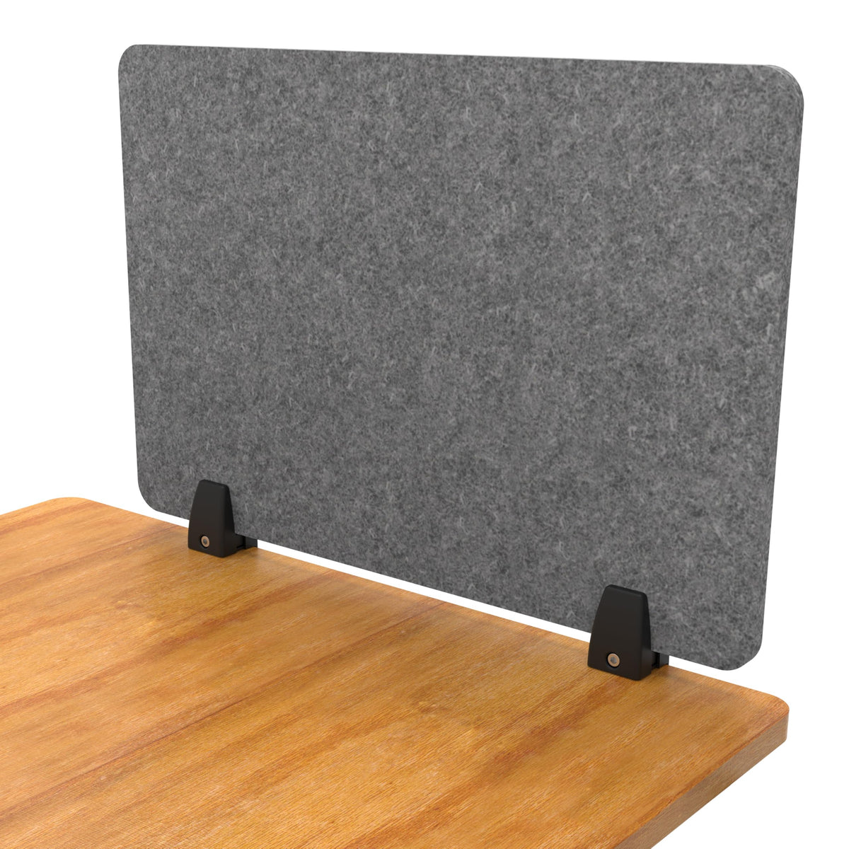 Stand Up Desk Store ReFocus Raw Clamp-On Acoustic Divider