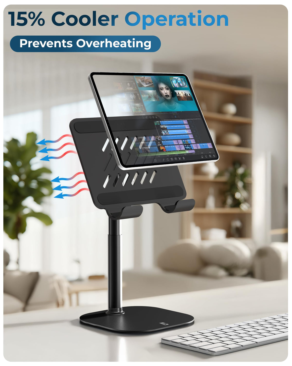 COOPER TabHolder Adjustable Tablet Stand with 270° Tilt